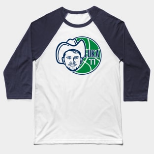 Luka Doncic, Dallas Playoff Basketball Baseball T-Shirt